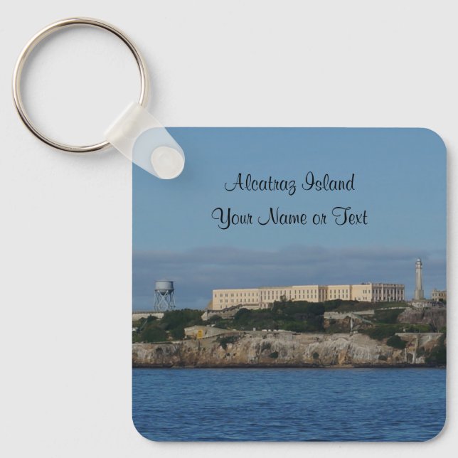 Alcatraz Island - San Francisco #5 Keychain Nyckelring (Framsida)
