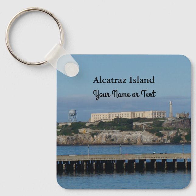 Alcatraz Island - San Francisco #6 Keychain Nyckelring (Framsida)