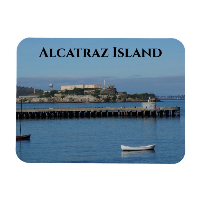 Alcatraz Island - San Francisco #6 Magnet (Horisontell)