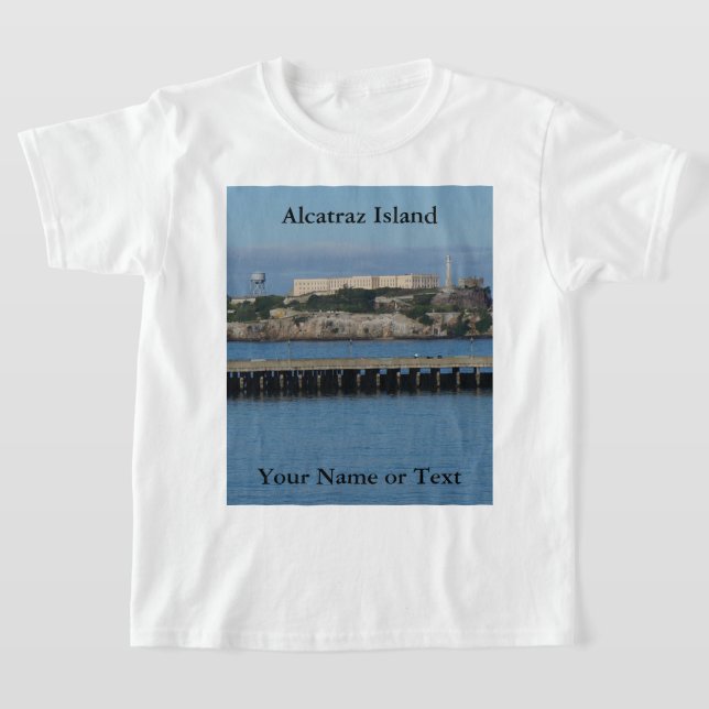 Alcatraz Island - San Francisco #6 T-shirt (Laydown)