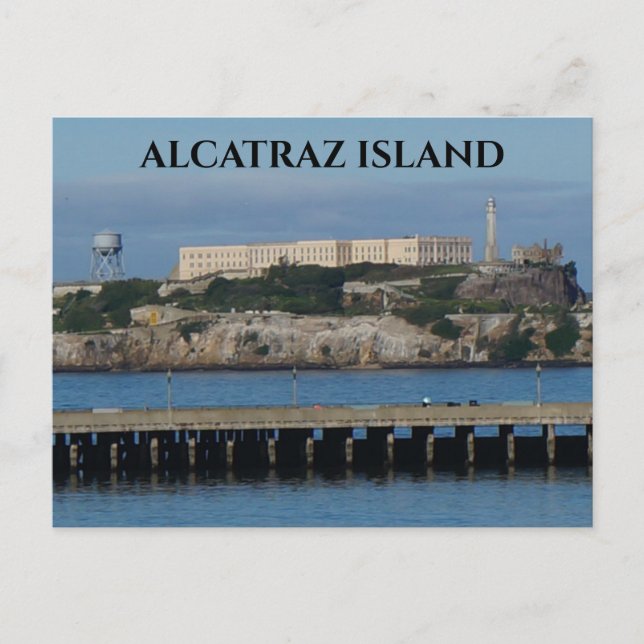 Alcatraz Island - San Francisco #6-vykort Vykort (Framsida)