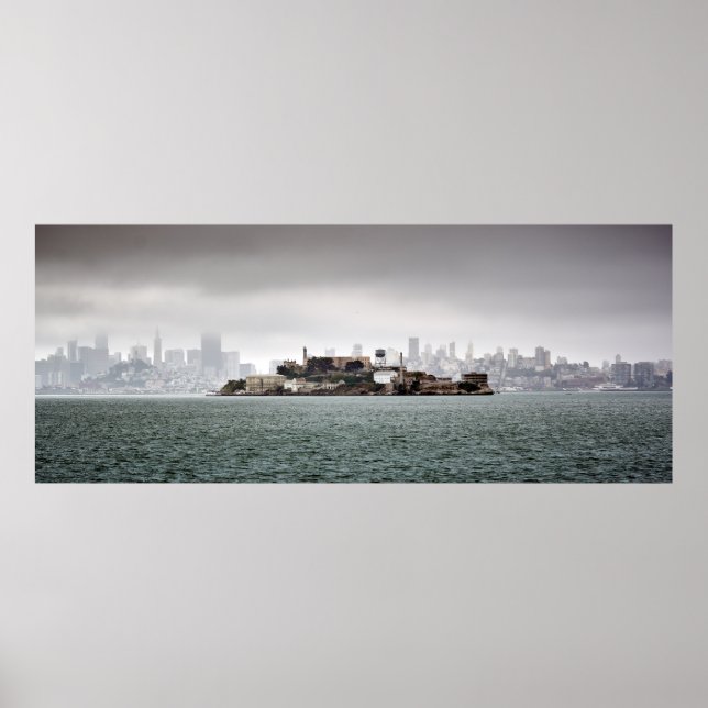 Alcatraz Island, San Francisco Bay, Förenta stater Poster (Framsidan)