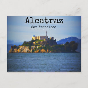 Alcatraz Island San Francisco Kalifornien Vykort