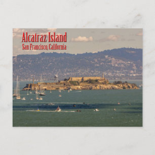 Alcatraz Island San Francisco, Kaliforniens vykort