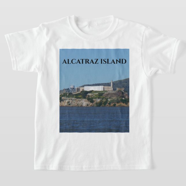 Alcatraz Island - San Francisco T-shirt (Laydown)