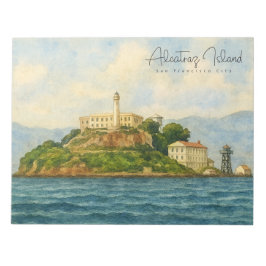 Alcatraz Island – sevärdhet i San Francisco Anteckningsblock