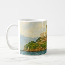 Alcatraz Island – sevärdhet i San Francisco Kaffemugg