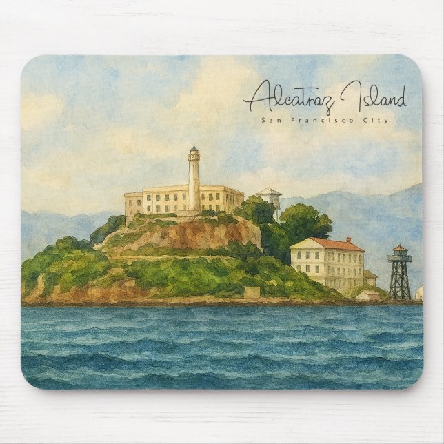 Alcatraz Island – sevärdhet i San Francisco Musmatta (Framsidan)