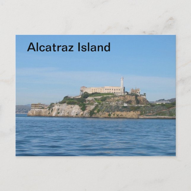 Alcatraz Island Vykort (Framsida)