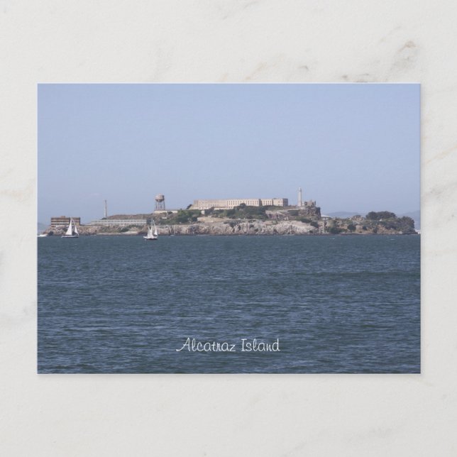 Alcatraz Island Vykort (Framsida)