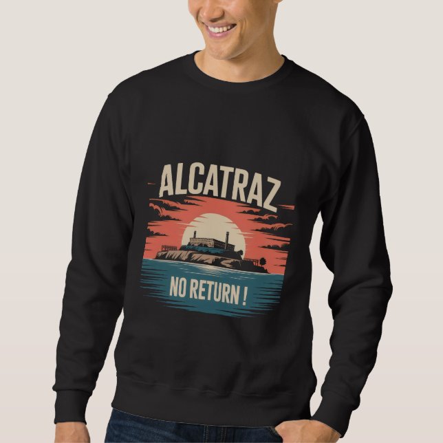 Alcatraz. Lång Ärmad Tröja (Framsida)