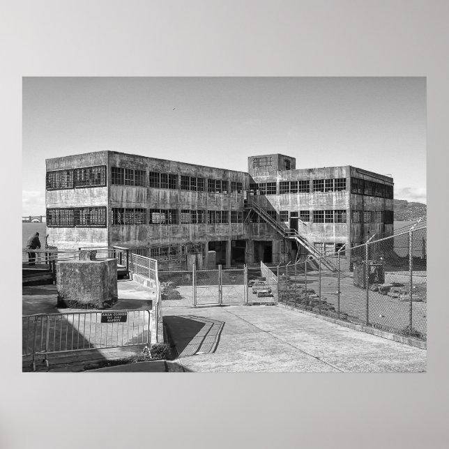 ALCATRAZ MODEL INDUSTRIES BYGGNAD POSTER (Framsidan)