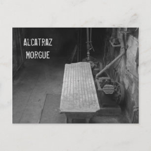 Alcatraz Morgue Vykort