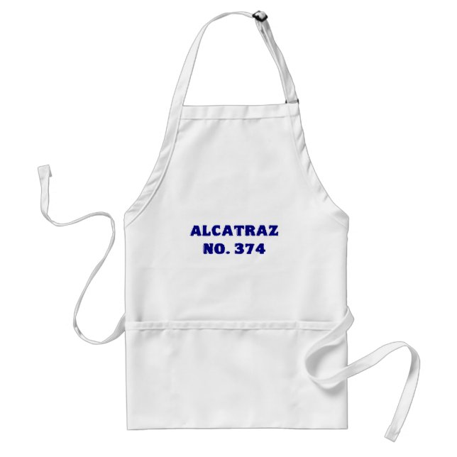 Alcatraz nr. 374 förkläde (Framsidan)