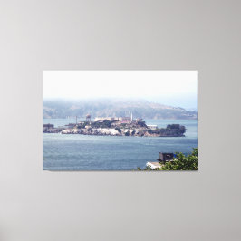 Alcatraz-ön från Bayside Front Canvas Art
