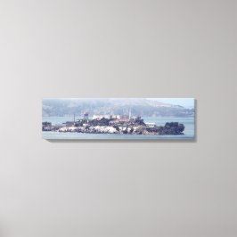 Alcatraz-ön från Bayside Panoramic Canvas