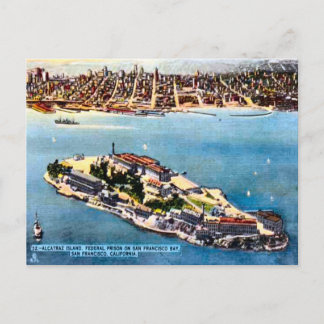 Alcatraz Prison Island, San Francisco Vykort