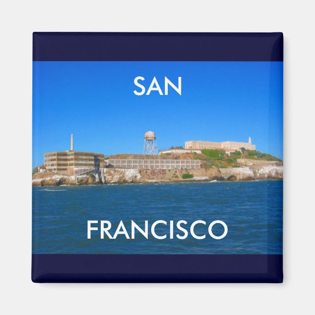 alcatraz san francisco magnet (Framsidan)