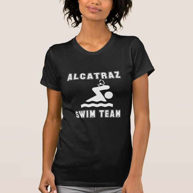 Alcatraz simmalag tee shirt (Framsida)
