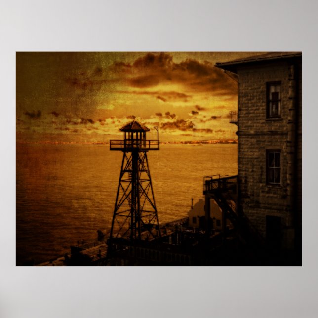ALCATRAZ SPIRIT-SKYDD POSTER (Framsidan)
