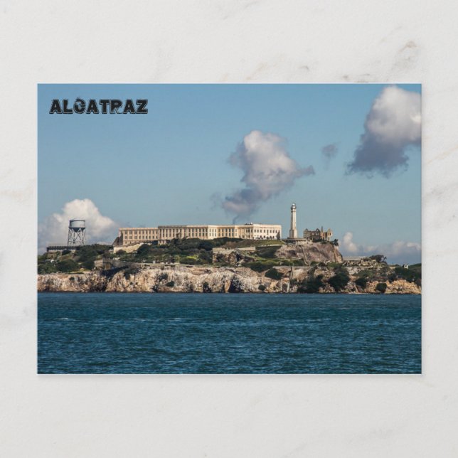 alcatraz vykort (Framsida)