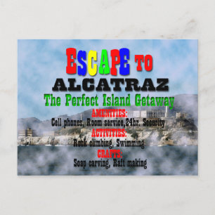 Alcatraz Vykort