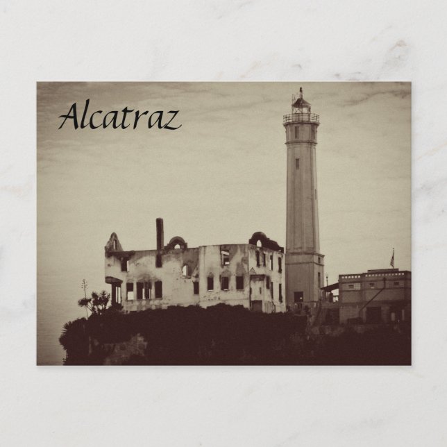 Alcatraz Vykort (Framsida)