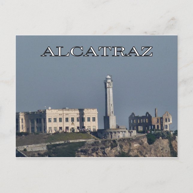 Alcatraz Vykort (Framsida)