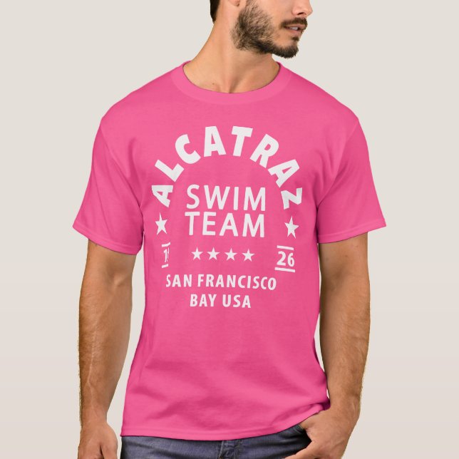 Alcatrazfängelset Alcatraz Simlag T Shirt (Framsida)