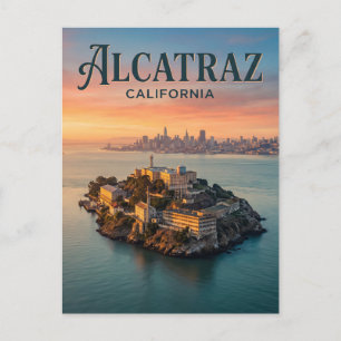 Alcatrazön Kalifornien Vykort