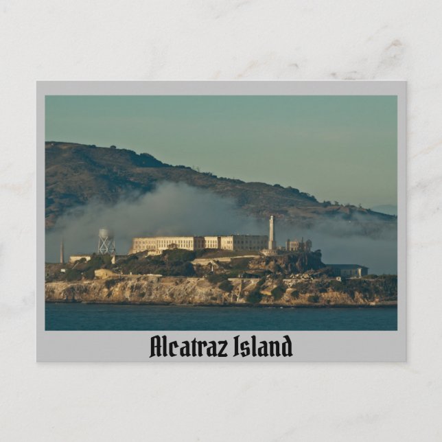 Alcatrazön Vykort (Framsida)