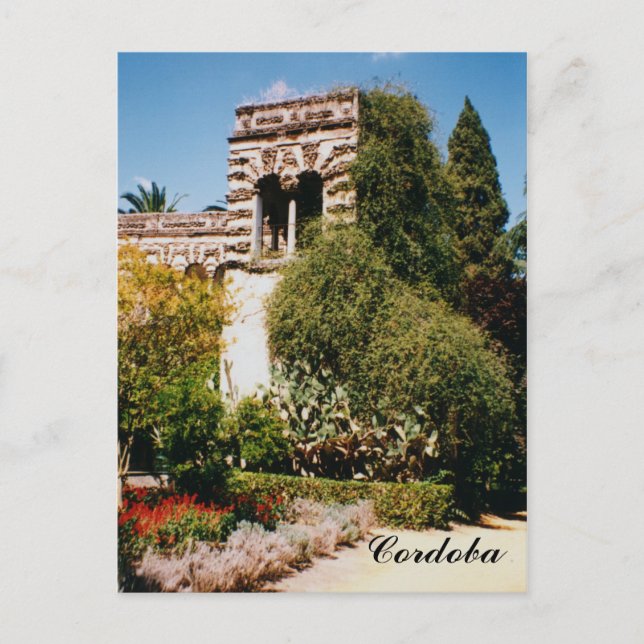 Alcazar - Cordoba Vykort (Framsida)