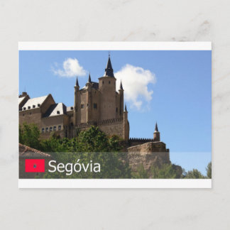 Alcazar de Segóvia, Espanha Vykort