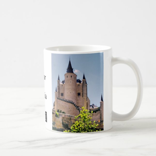 Alcázar de Segovia, Spanien Kaffemugg (Höger)
