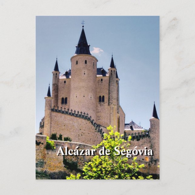 Alcázar de Segovia-vykort Vykort (Framsida)