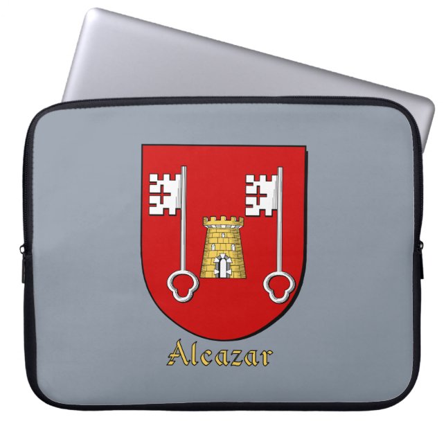Alcazar Family Shield Laptop Fodral (Framsidan)