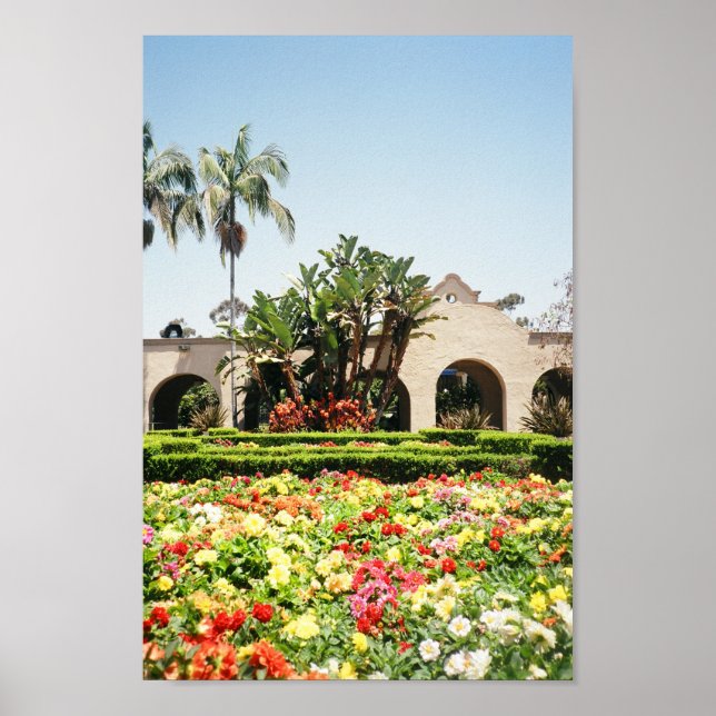 Alcazar Garden California Poster (Framsidan)