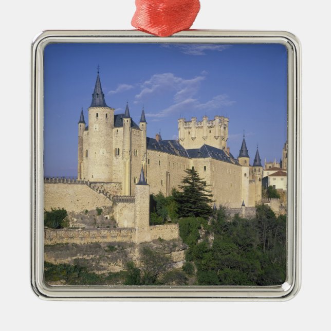Alcazar, Segovia, Castile Leon, Spanien Julgransprydnad Metall (Framsidan)