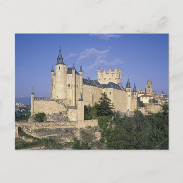 Alcazar, Segovia, Castile Leon, Spanien Vykort (Framsida)