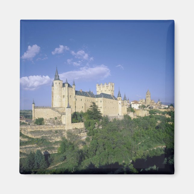 Alcazar, Segovia, Kastilien Leon, Spanien 2 Magnet (Framsidan)