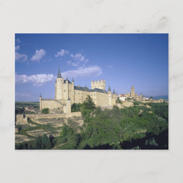 Alcazar, Segovia, Kastilien Leon, Spanien 2 Vykort (Framsida)