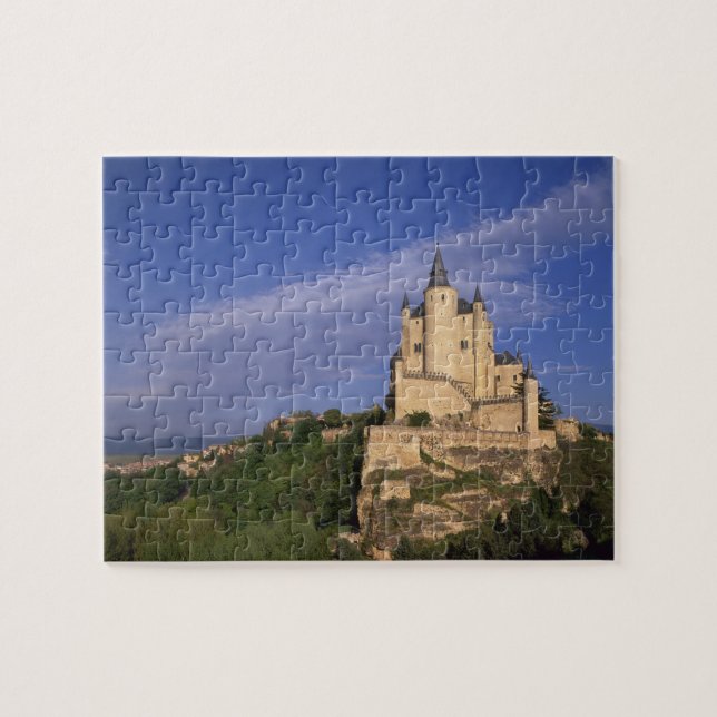 Alcazar, Segovia, Kastilien och Leon, Spanien Pussel (Horisontell)