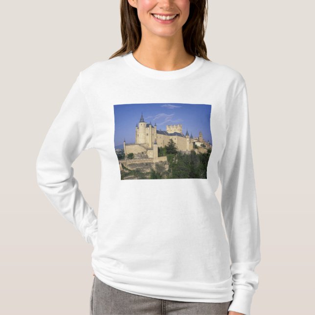 Alcazar, Segovia, Kastilien och León, Spanien Tee (Framsida)