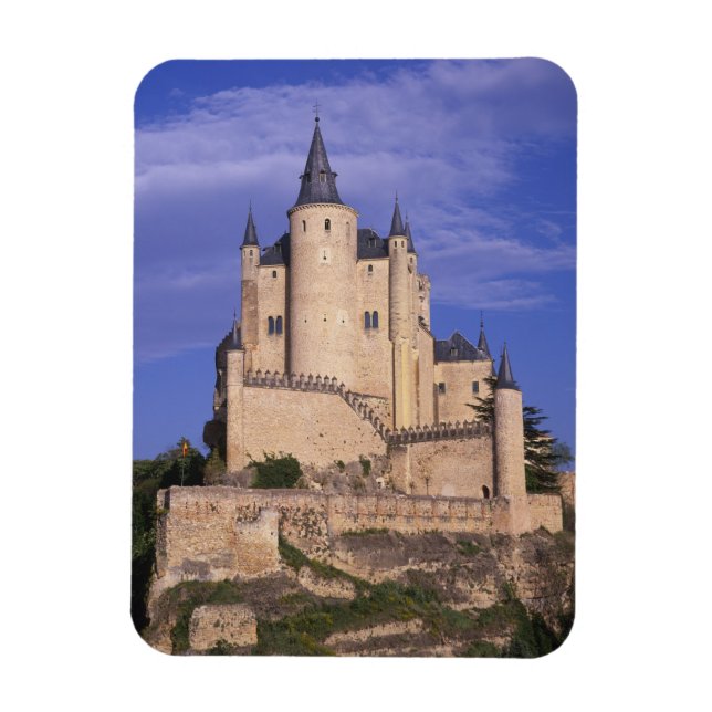 Alcazar, Segovia, Kastilien och Leon, Spanien, Une Magnet (Vertikal)