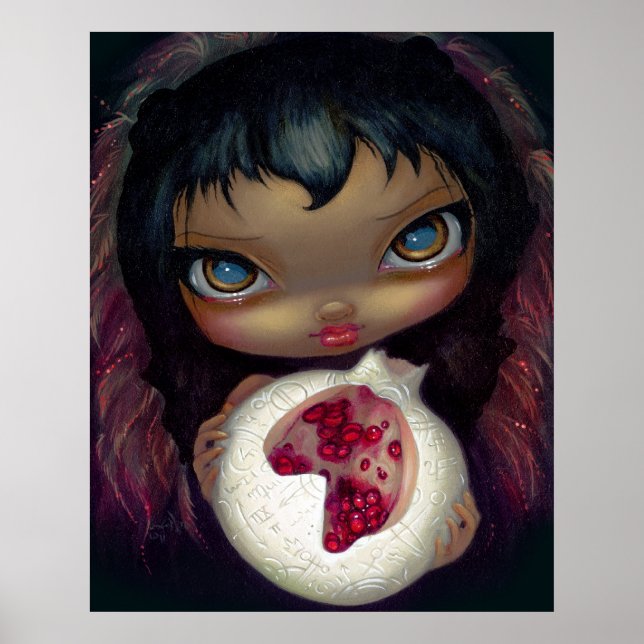 Alchemical Angel 3 ART PRINT pomegranate fairy Poster (Framsidan)