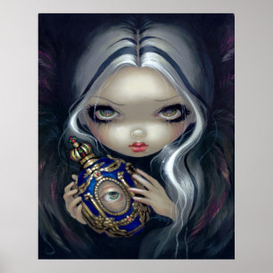 Alchemical Angel 4 ART PRINT gothic Fairy lowbrow Poster