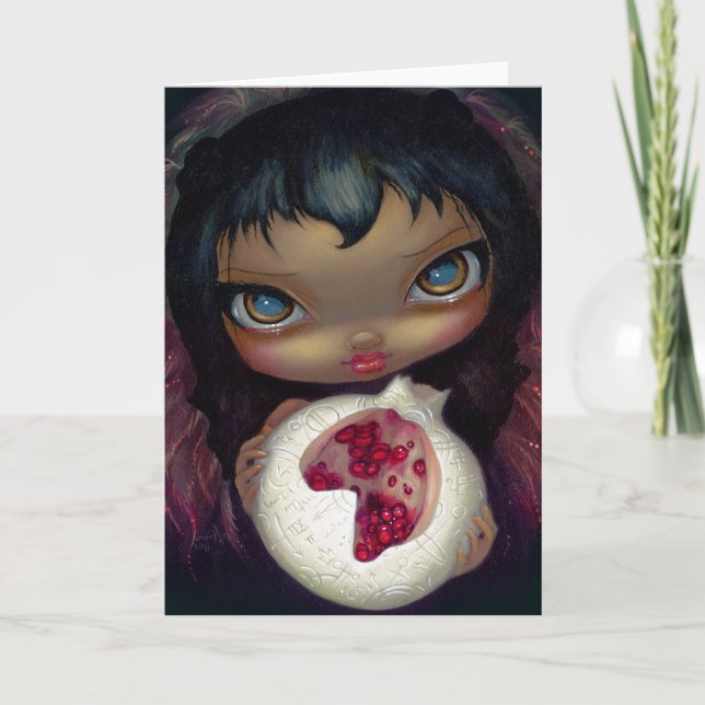 "Alchemical Angel III"-hälsningskort Kort (Framsida)