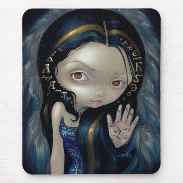 "Alchemical ängel V" Mousepad Musmatta (Framsidan)