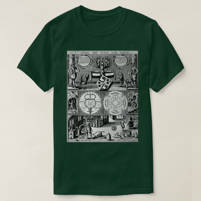 Alchemical Artwork 4 T Shirt (Design framsida)