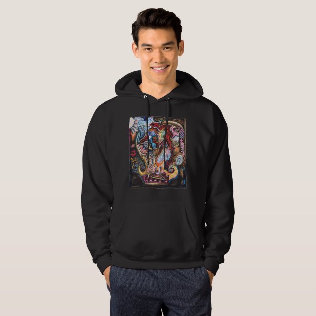 Alchemical Continit Hoodie (Hel framsida)